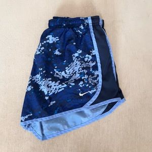 Nike Kids XL Blue/Navy/White Tempo Running Shorts